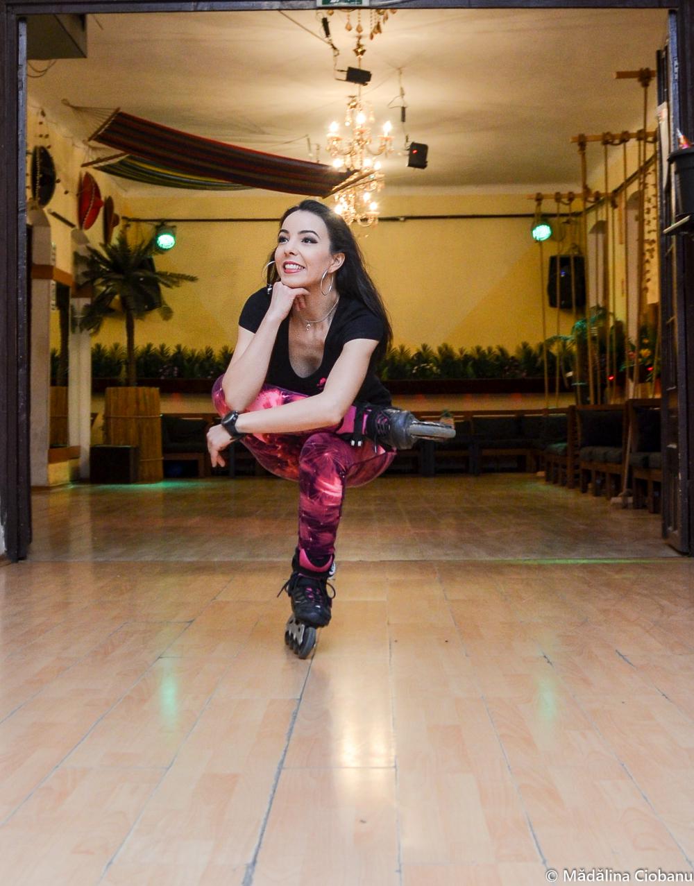 Arina Delcea - RollerSkating