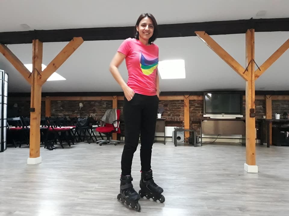 Arina Delcea - RollerSkating