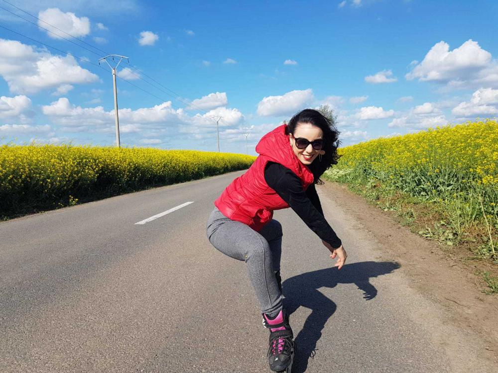Arina Delcea - RollerSkating