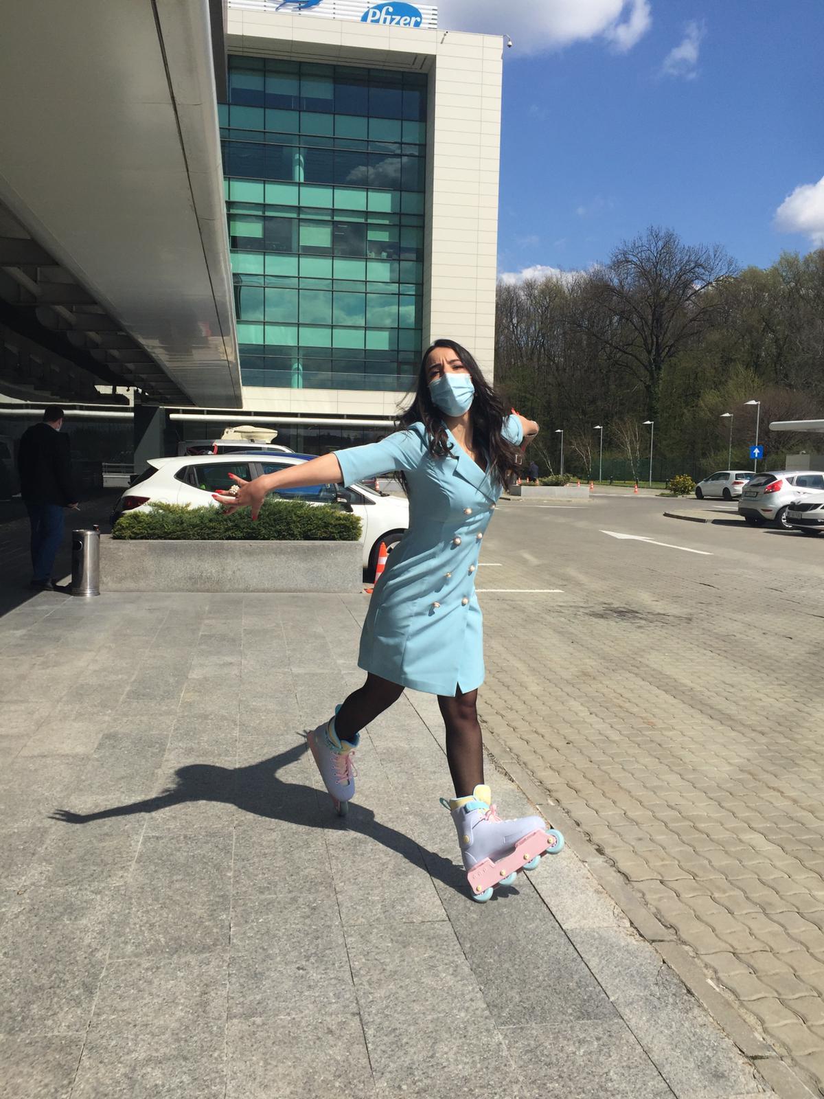 Arina Delcea - RollerSkating