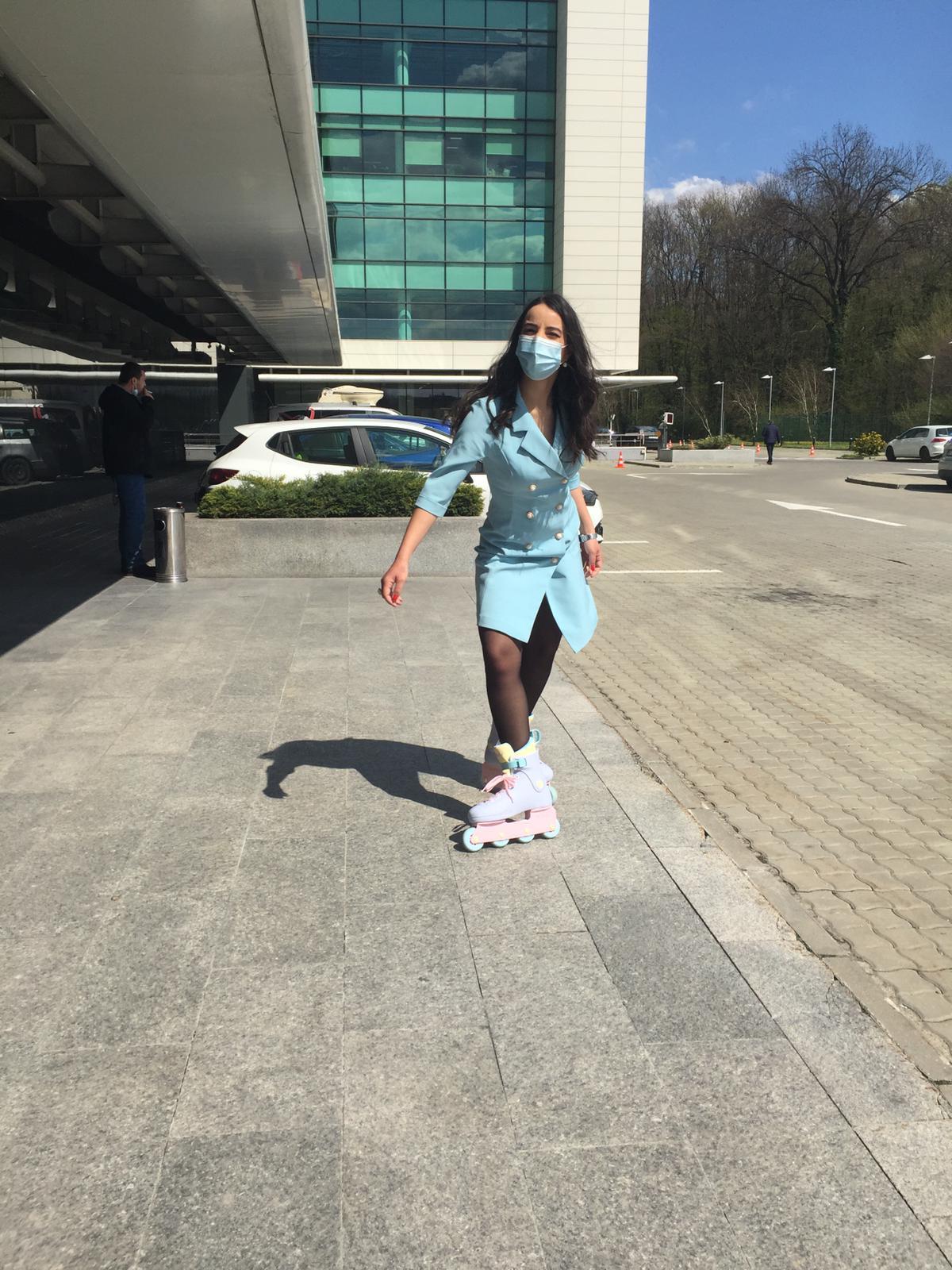 Arina Delcea - RollerSkating