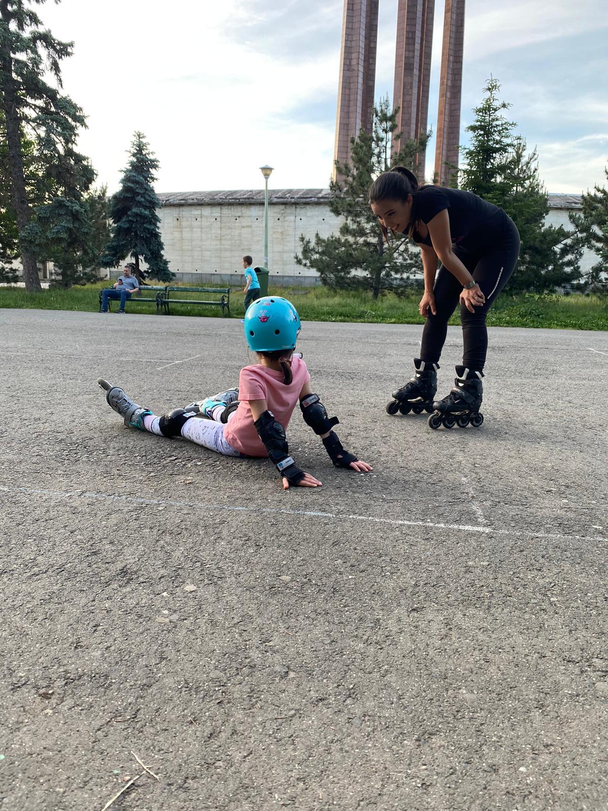 Arina Delcea - RollerSkating