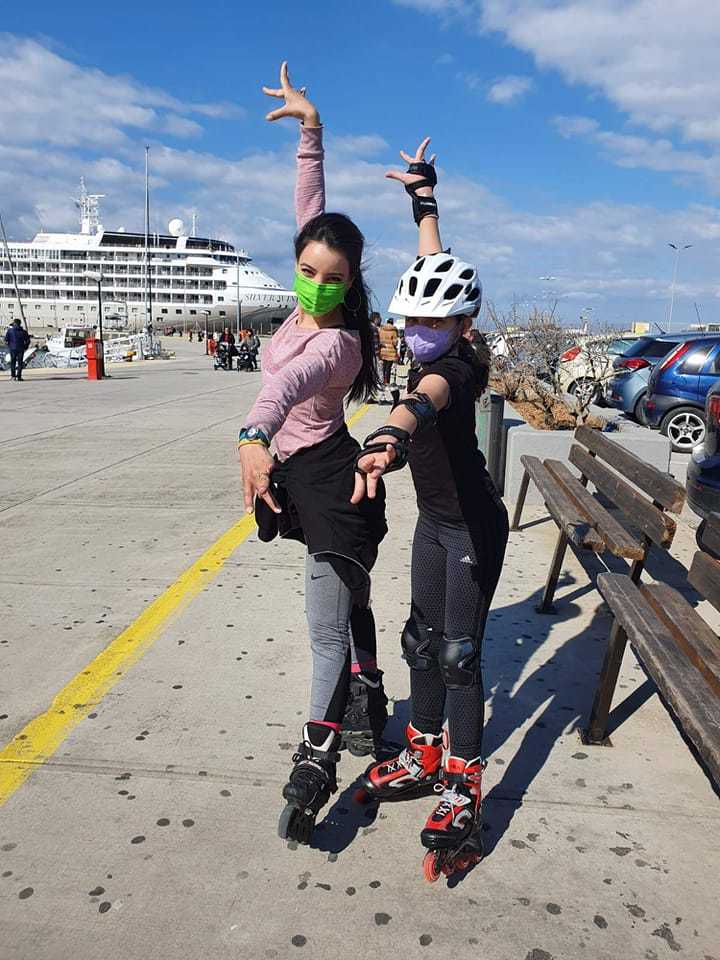 Arina Delcea - RollerSkating